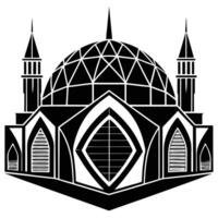 A Fusion of Spirituality and Simplicity in Digital Art design vector