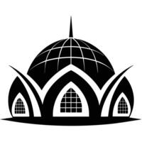 Beautiful Mosque Silhouette Vectors for Art, Design, and Branding Projects