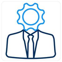 Business Support and custmer icon concept vector