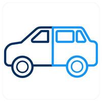 Vehicle Insurance and car icon concept vector