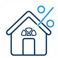 Home loan interest rate and loan icon concept vector
