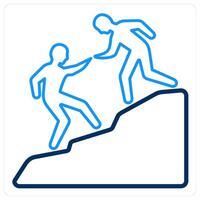 Assistantance and support icon concept vector