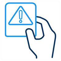 Alert And Warning Icon Concept vector