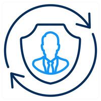 Update Security And Refresh Icon Concept vector