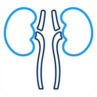 Pulmonology and lungs icon concept vector