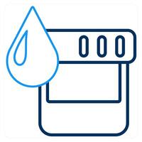 Dark Urine and problem icon concept vector
