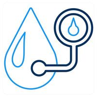 Blood Pressure and care icon concept vector