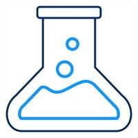 Laboratory and lab icon concept vector