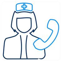 Medical Support and medical icon concept vector