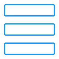 Menu Bar and menu icon concept vector