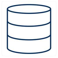 Database Server and server icon concept vector