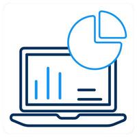 Site Audit and data icon concept vector