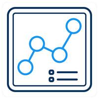 Growth Chart and chart icon concept vector