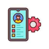 UI UX design Filled Icons , illustration vector
