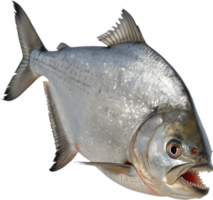 Fierce Piranha Clipart with Bold Dynamic Motion Design. . png