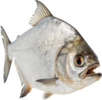 Bold and Powerful Piranha in Dynamic Clipart Art. . png