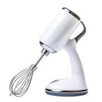 Compact Electric Hand Mixer for Quick Baking Tasks on transparent background png