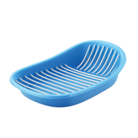 Durable Plastic Dish Drainer for Kitchen Organization on transparent background png