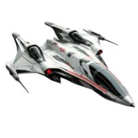 Futuristic Jet Fighter for Concepts and Illustrations on transparent background png