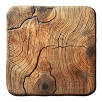 Rustic wooden surface with natural texture transparent png