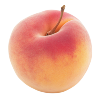 Fresh peach with a soft texture and vibrant color png