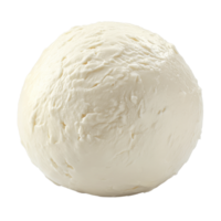Fresh mozzarella cheese ready for culinary use png