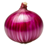 Red onion displaying smooth, glossy skin and shape png