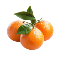 Fresh oranges with green leaves arranged neatly png