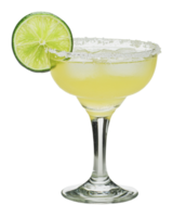 Refreshing margarita served with lime at sunset png
