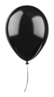 Black balloon at a party png