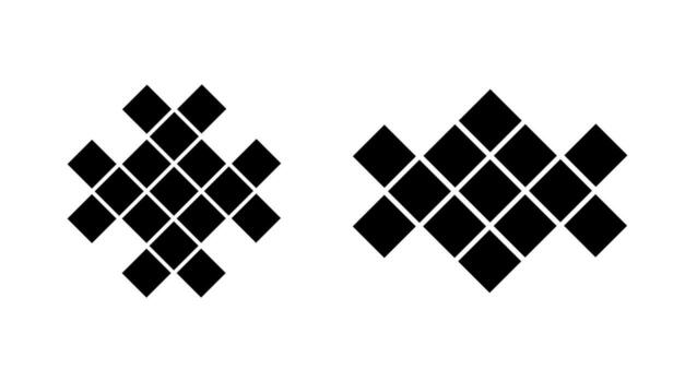 Empty collage photo frame abstract design. Picture frame composition portfolio collection, poster wall template background and mockup. vector