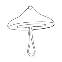 Hand drawing forest wild mushrooms Can be used for menu design label badge recipe packaging vector