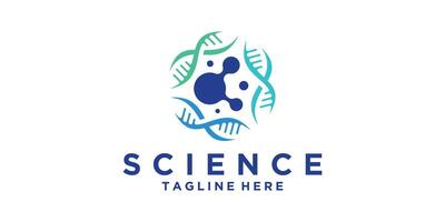 logo design science, experiment, genetics, lab, molecule, spiral, logo design , symbol, icon, idea, creative. vector
