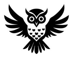 owl logo creative and original for your business logotype illustration isolated on white background vector