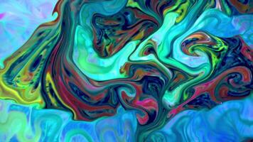 Abstract Infinite Background Texture Color Reaction and Explosions. video