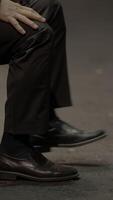 Discovering Elegant Footwear and Attire for a Professional Work Setting and Environment video