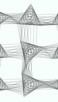 Exploring Abstract Geometric Patterns that Exhibit Curved Lines and Unique Shapes in Art video