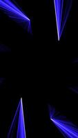 Dynamic Abstract Blue Light Effects Happening on a Black Background for Artistic Expression video