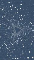 A Dynamic Abstract Graphic with a Play Button and Sparkling Effects for a modern audience video