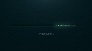 Display a Loading Screen featuring a Progress Indicator during the data retrieval process video