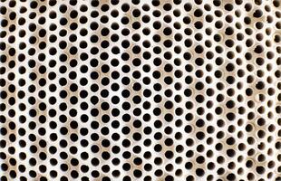 an automotive catalyst that is responsible for cleaning the air in the environment. Background, macro photo