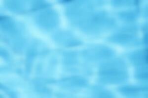 Blurred Wave of Water in the Swimming Pool Background. photo