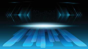 Abstract technology background Hi-tech communication concept vector