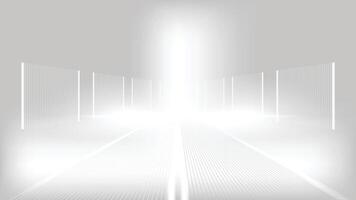 Abstract technology white gray background Hi-tech communication concept vector