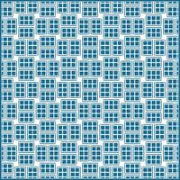 abstract pattern of unique rectangle windows vector