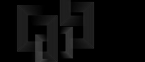 A black background with a black and white image vector