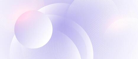 Abstract background with circles and lines vector