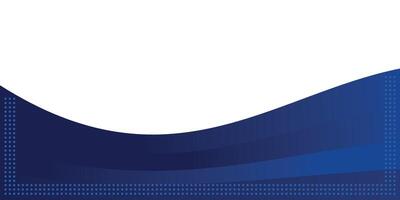 simple abstract wave blue background vector