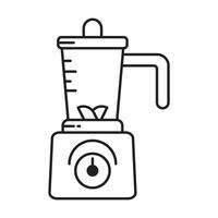 Fruit blender icon on white background vector