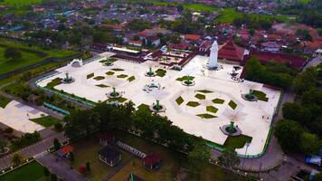 The Great Mosque of Banten stands majestically, showcasing rich history and cultural significance. Its intricate architecture and serene atmosphere reflect a deep spiritual heritage. photo